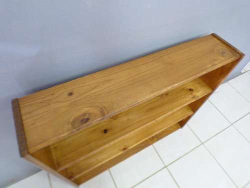 A lovely stylish wooden book case in great condition. Lovely in a study, reading room! RS17Sale