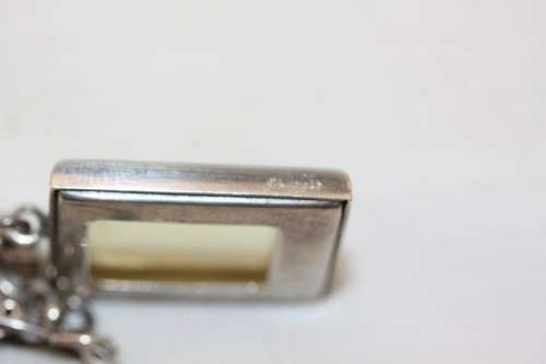 A stunning vintage solid silver photo frame key holder/ chain in fantastic condition