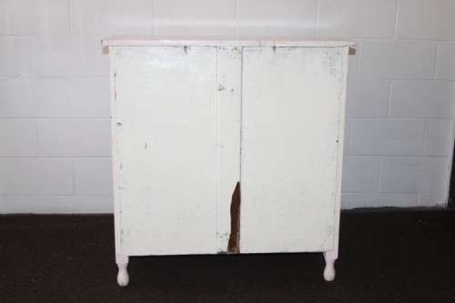 Awesome antique four-drawer chest of drawers with period handles - perfect project - RS17Sale
