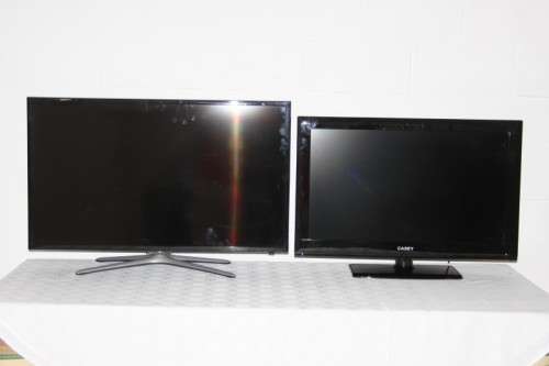 A Samsung Smart LED 40" Multi-system TV and a Casey LCD 32" HD TV = Two TV's starting @ R 500.00
