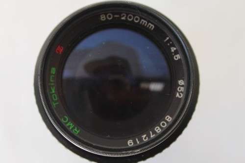 An amazing vintage "Pentax KM" 35mm film camera and a 80-200mm and 50mm lens