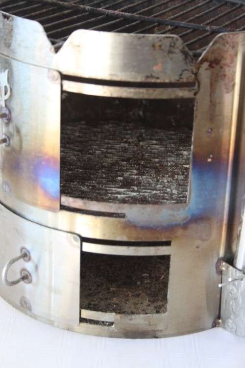 A very useful and portable "Potjie King" outdoor cooking device in its original bag