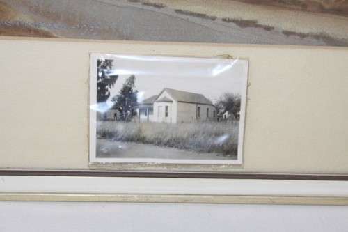 A beautiful original framed Erich Mayer (1876 to 1960) landscape watercolour painting titled "Huise"
