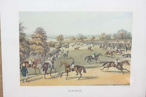 Two wonderful framed "British Hunting Scene" etching prints in excellent condition