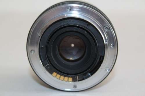 **RS17** A Sigma (for Minolta) Super-Wide II macro lens with its protective casing and lens hood