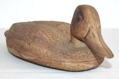 Three great ceramic/ pottery ornamental ducks including a Terracotta duck RS17Sale