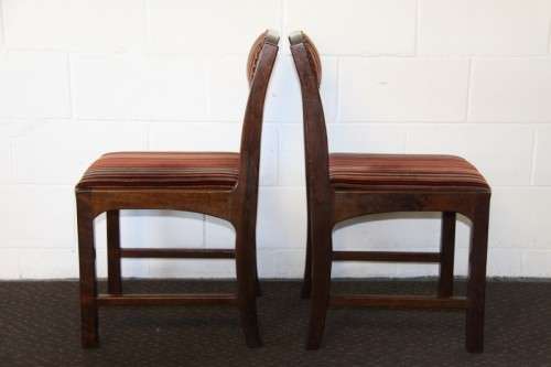 A stunning and beautifully upholstered vintage retro 8-seater dining suite in exquisite condition