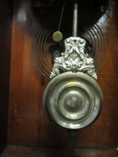 A spectacular & rare antique Ansonia "Gingerbread" shelf mantle clock w/ an etched glass door RS17CL