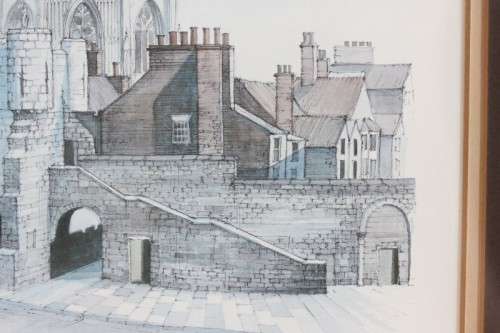 Stunning limited edition "Bootham Bar and York Minster" framed print in awesome condition - RS17Sale