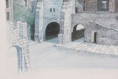 Stunning limited edition "Bootham Bar and York Minster" framed print in awesome condition - RS17Sale