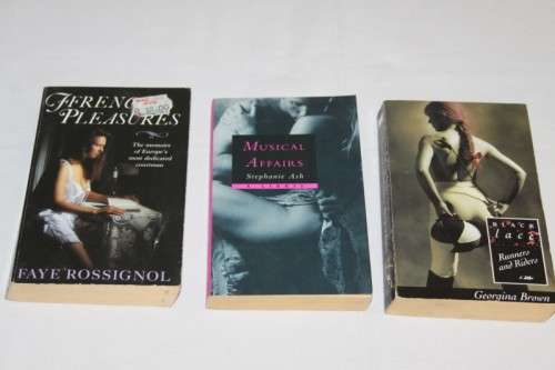 A great collection of 21x assorted erotica novel softcover books; perfect for retail bid/book RS17