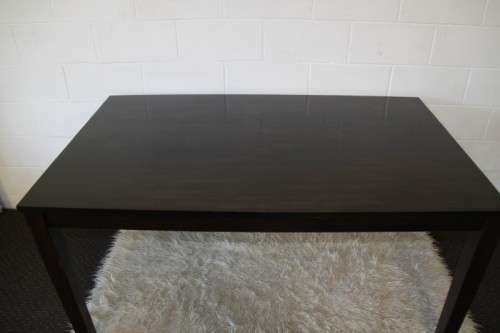 Awesome solid teak 6 to 8 seater dining table; perfect in a larger dining room or kitchen; RS17Sale