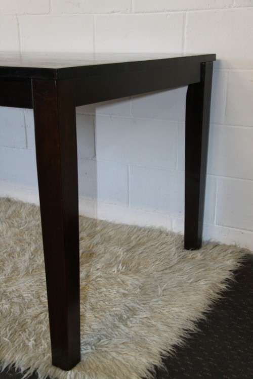 Awesome solid teak 6 to 8 seater dining table; perfect in a larger dining room or kitchen; RS17Sale