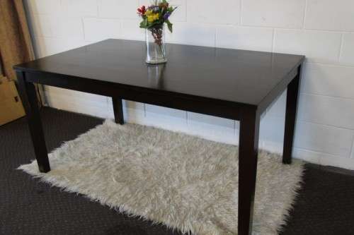 Awesome solid teak 6 to 8 seater dining table; perfect in a larger dining room or kitchen; RS17Sale