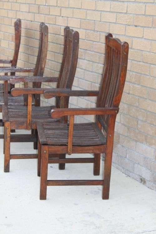 An awesome Garden Pro solid wooden 8-seater garden/ patio set including 8x armchairs & extend table