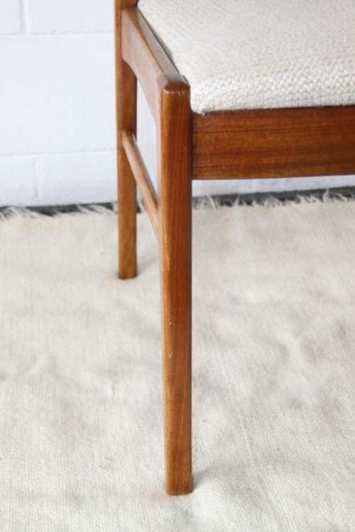 Two awesome "ladder back" dining chairs w upholstered seats, perfect for extra seating - price/chair