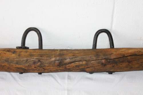 An awesome handmade antique ox yoke with attachments in great condition - awesome for display!!