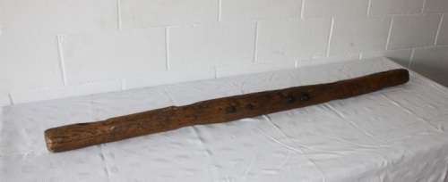 An awesome handmade antique ox yoke with attachments in great condition - awesome for display!!