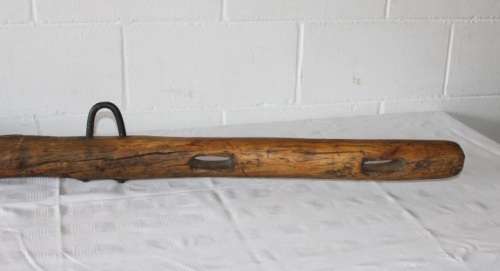 An awesome handmade antique ox yoke with attachments in great condition - awesome for display!!