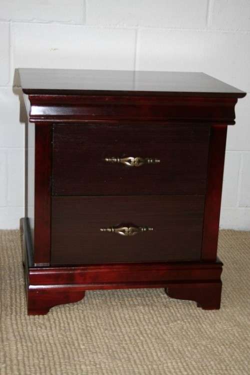 Two wonderful modern single drawer bedside pedestals in amazing condition - Price/pedestal