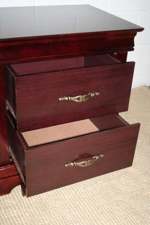 Two wonderful modern single drawer bedside pedestals in amazing condition - Price/pedestal