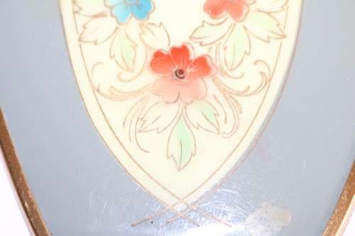 A wonderfully elegant vintage hand mirror with bevelled glass in great condition - RS17Sale