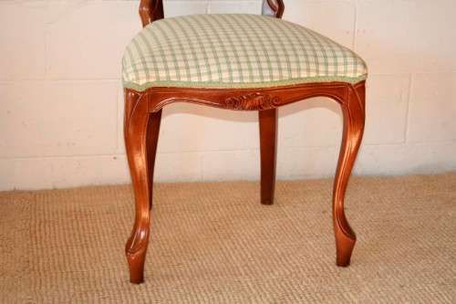 8x magnificent solid mahogany dining chairs incl. 2x carvers & 6x comfortable chairs - price/chair