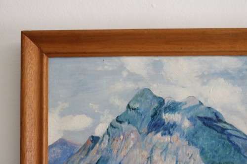 A fantastic signed "H. Moolman"  oil on board painting of a lovely landscape - incredible art!