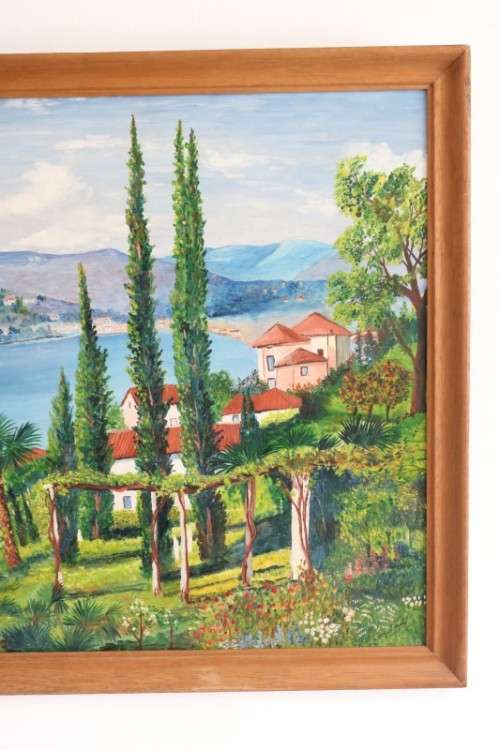 A fantastic signed "H. Moolman"  oil on board painting of a lovely landscape - incredible art!