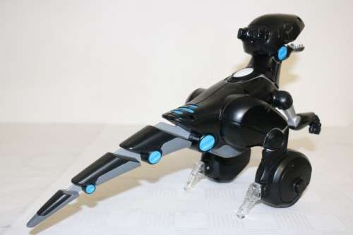 A WowWee MiPosaur intelligent robotic creature that interacts with its invironment