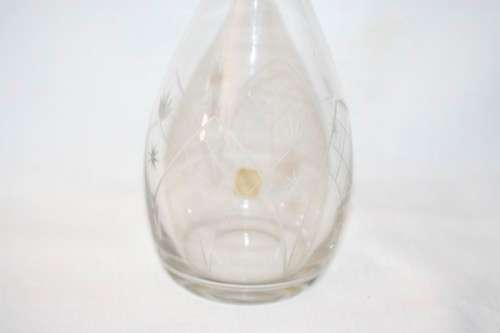 **RS17** An incredible Portuguese made "Ivima" Crystal liqueur decanter with a cut crystal stopper