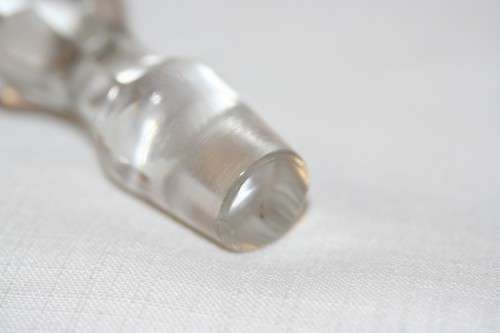 **RS17** An incredible Portuguese made "Ivima" Crystal liqueur decanter with a cut crystal stopper