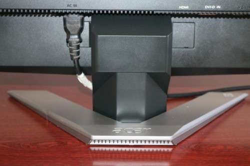 An Acer P243W HD computer monitor (24' LCD) on a stand with an HDMI port - full working condition