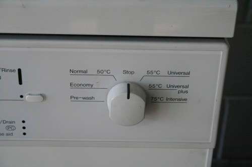 An awesome German made "Miele" model G464SC Plus Turbothermic 12-setting dishwasher