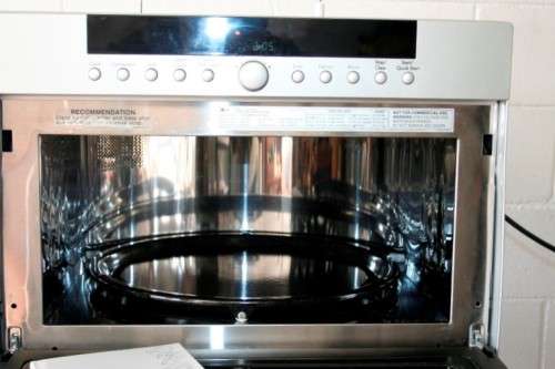 A superb LG "Solardom" model: MP-9485S 34L silver combo Microwave oven in excellent condition