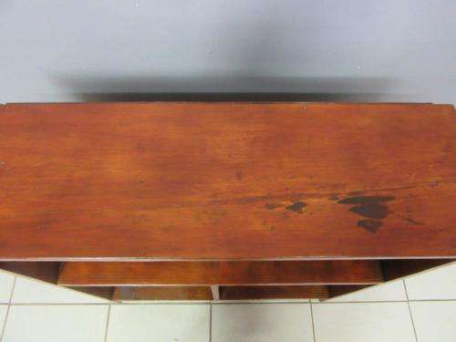 Lovely stylish wooden book case with three compartments - great in a study, reading room! RS17Sale