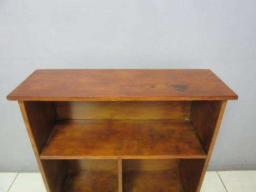 Lovely stylish wooden book case with three compartments - great in a study, reading room! RS17Sale