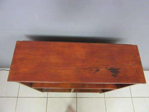 Lovely stylish wooden book case with three compartments - great in a study, reading room! RS17Sale