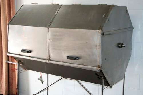 ***Catering business opportunity*** An awesome XL working stainless steel mobile gas spit braai