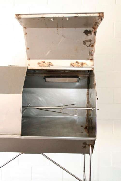 ***Catering business opportunity*** An awesome XL working stainless steel mobile gas spit braai