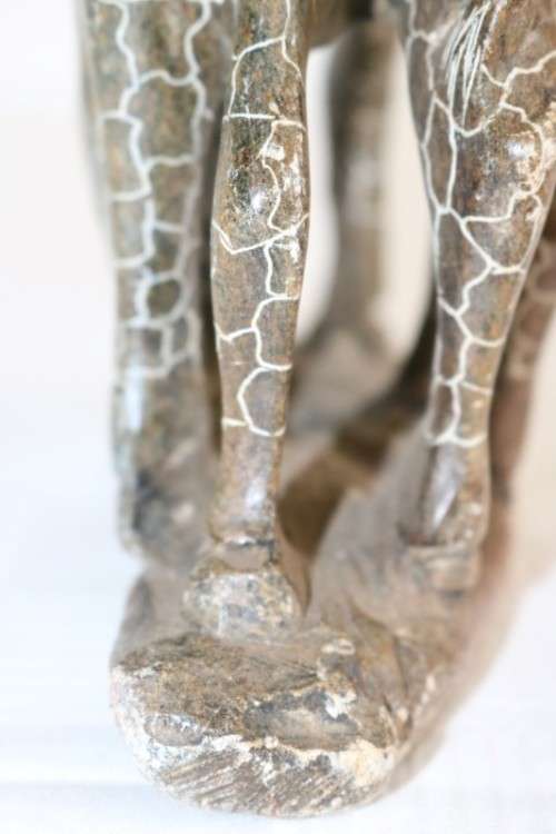 Lovely African sandstone giraffe carving/ figurine - perfect as an African themed display - RS17Sale