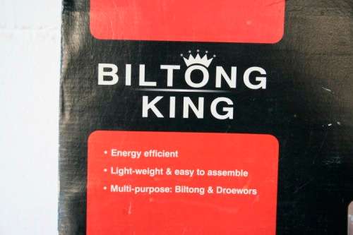 A wonderful Mellerware "Biltong King" home biltong maker in its original box w/ instruction booklet