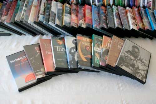 A massive collection of over 70x Religious and Evangelical music, education and sermon related DVD's