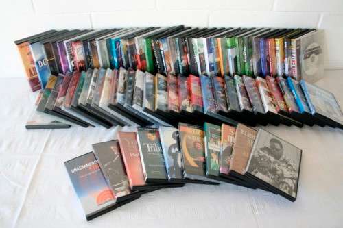 A massive collection of over 70x Religious and Evangelical music, education and sermon related DVD's