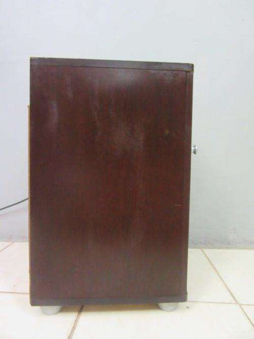 Two awesome and practical storage cabinet/ pedestals with space for storing linen, drinks, etc.