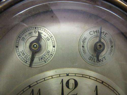 A superb antique (c.1930) Roy Cousin & Co (w/ a German Gustav Becker mechanism) mantle clock- RS17CL