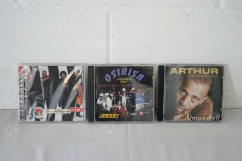 A stunning collection of 45x assorted CD's including local, international and African artists