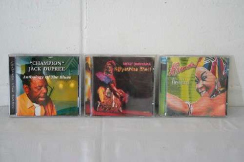 A stunning collection of 45x assorted CD's including local, international and African artists