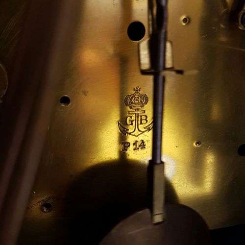 A superb antique (c.1930) Roy Cousin & Co (w/ a German Gustav Becker mechanism) mantle clock- RS17CL