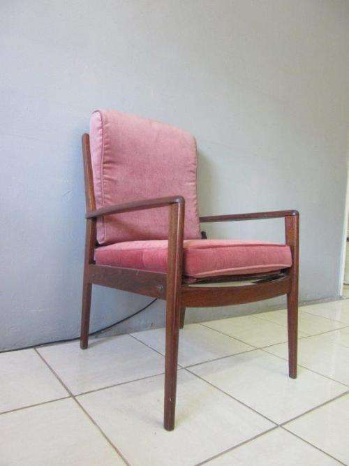 A wonderful retro arm chair with cushions in great condition - lovely in a retro lounge